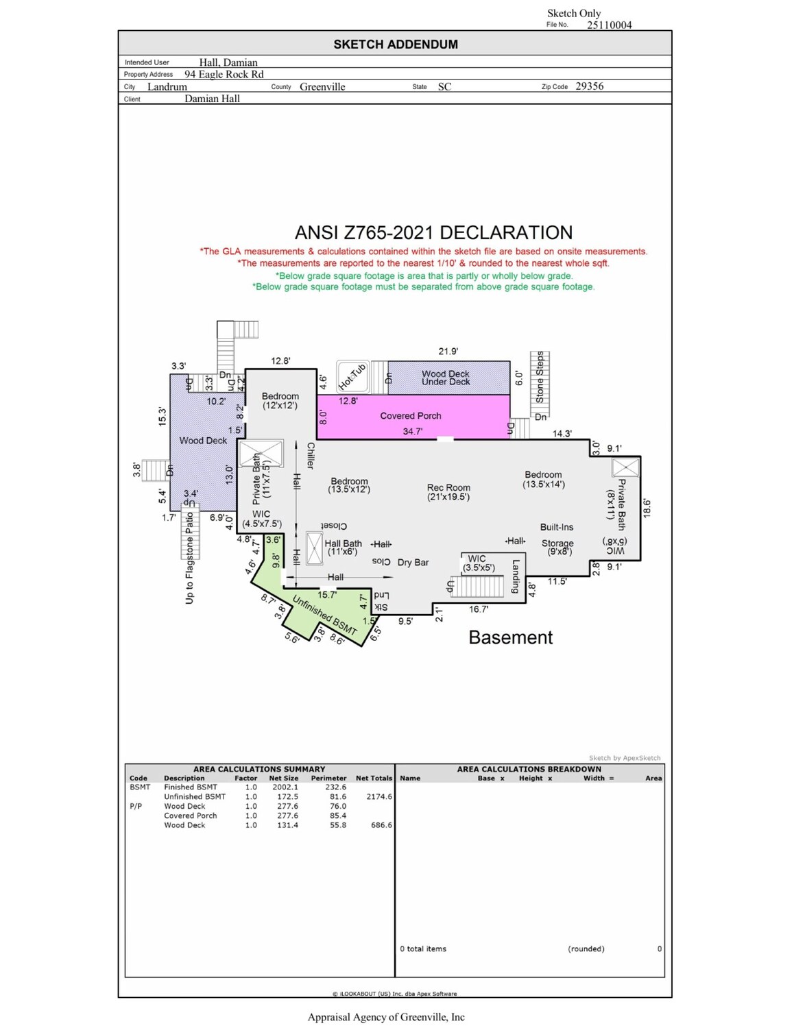 Floor plan sheet two